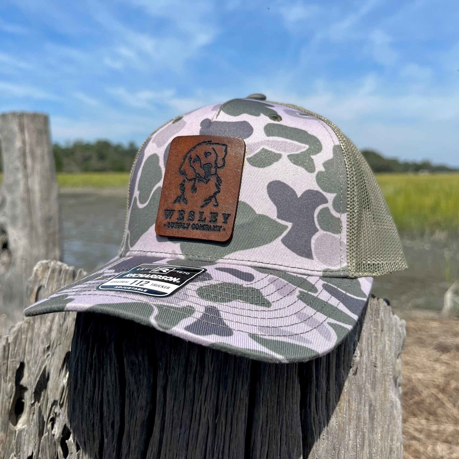 FG Patch Trucker - Duck Camo Marsh - wesleysupplycompany