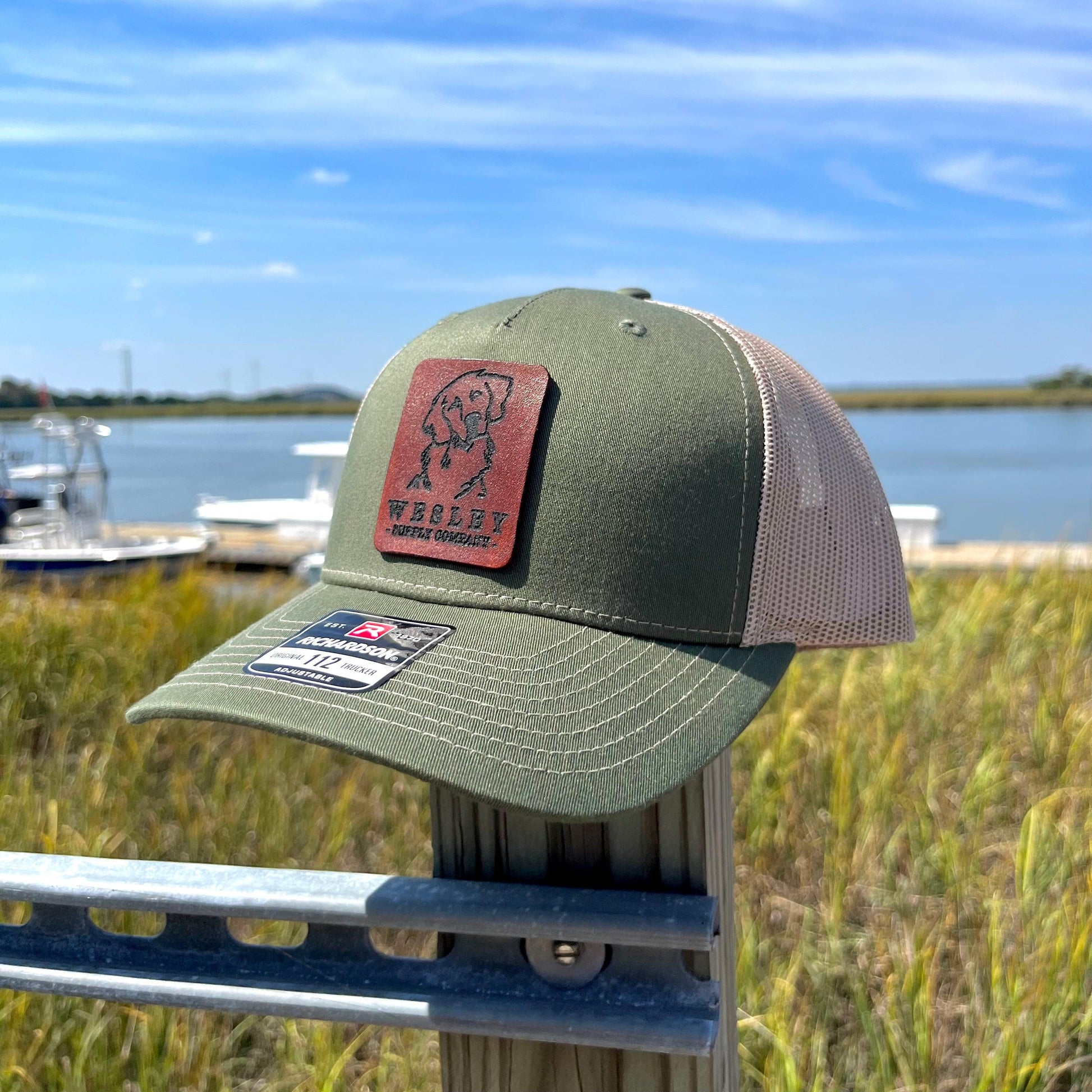 FG Patch Trucker - Coastal - wesleysupplycompany