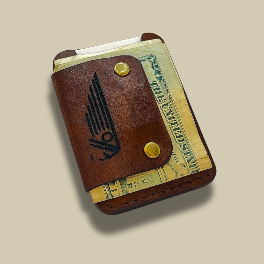 Sapelo Wallet TIMUCUA - Walnut